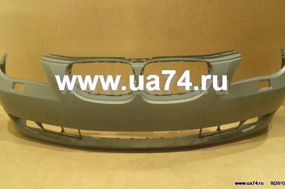Бампер передний с отверстиями под омыватели BMW 5Series E60 2007-2010 (Тайвань)