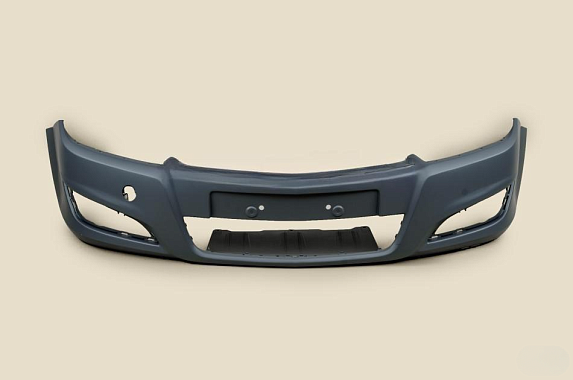 Бампер передний Opel Astra (H) 2007-2012 (на 3D не идет)(Eurobump / Турция)