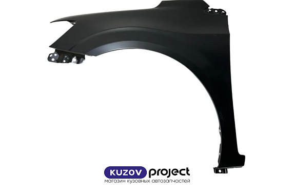 Крыло левое без отверстия под повторитель Chevrolet Aveo (T300) 2011-2015 (Тайвань)